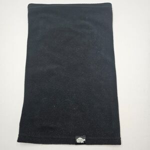 Turtle Fur Neck Warmer Gaiter Black Fleece Lightweight Long Winter OS Adult